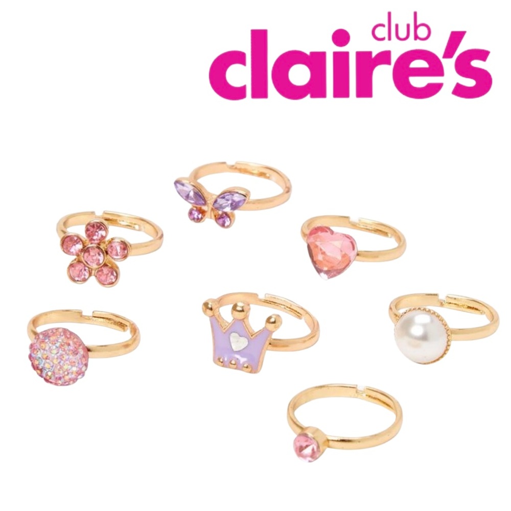 Claire’s Club Princess Rings